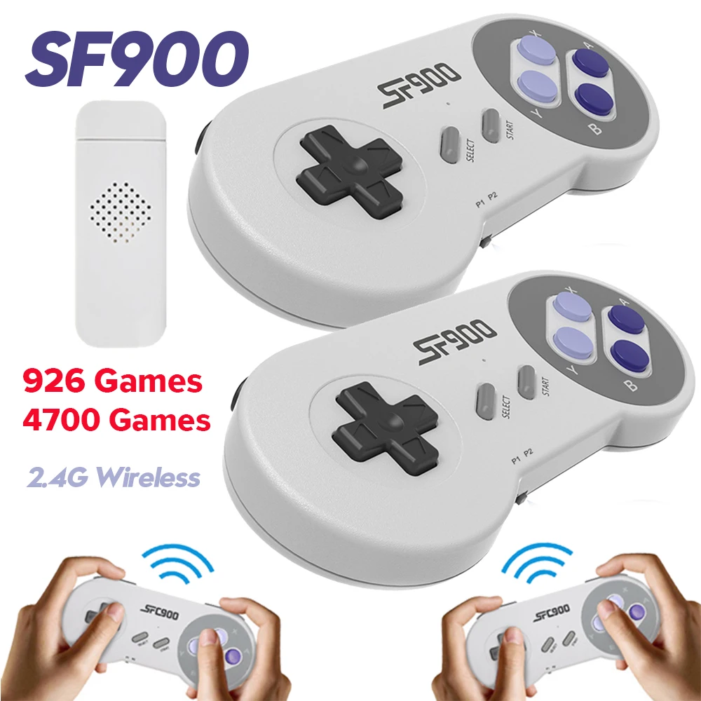 Retro Game Controller Usb - Игровая консоль SF900 Retro HD с
