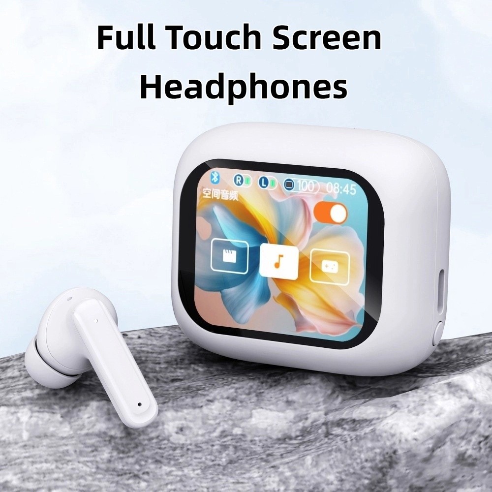 Earbuds Anc Wireless - Наушники с полным сенсорным экраном Bluetooth