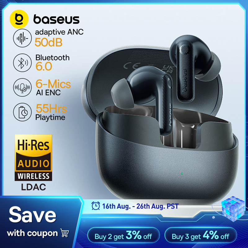Earbuds Anc Wireless - Наушники Baseus EP10 Pro ANC Беспроводные
