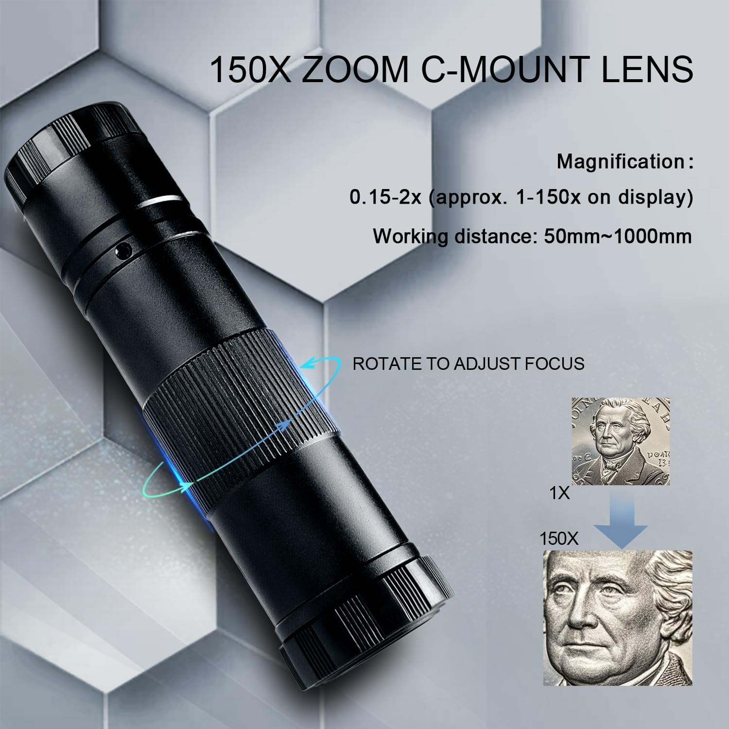 Цифровой микроскоп Yizhan Full – обзор и цена Digital Magnifier Reading