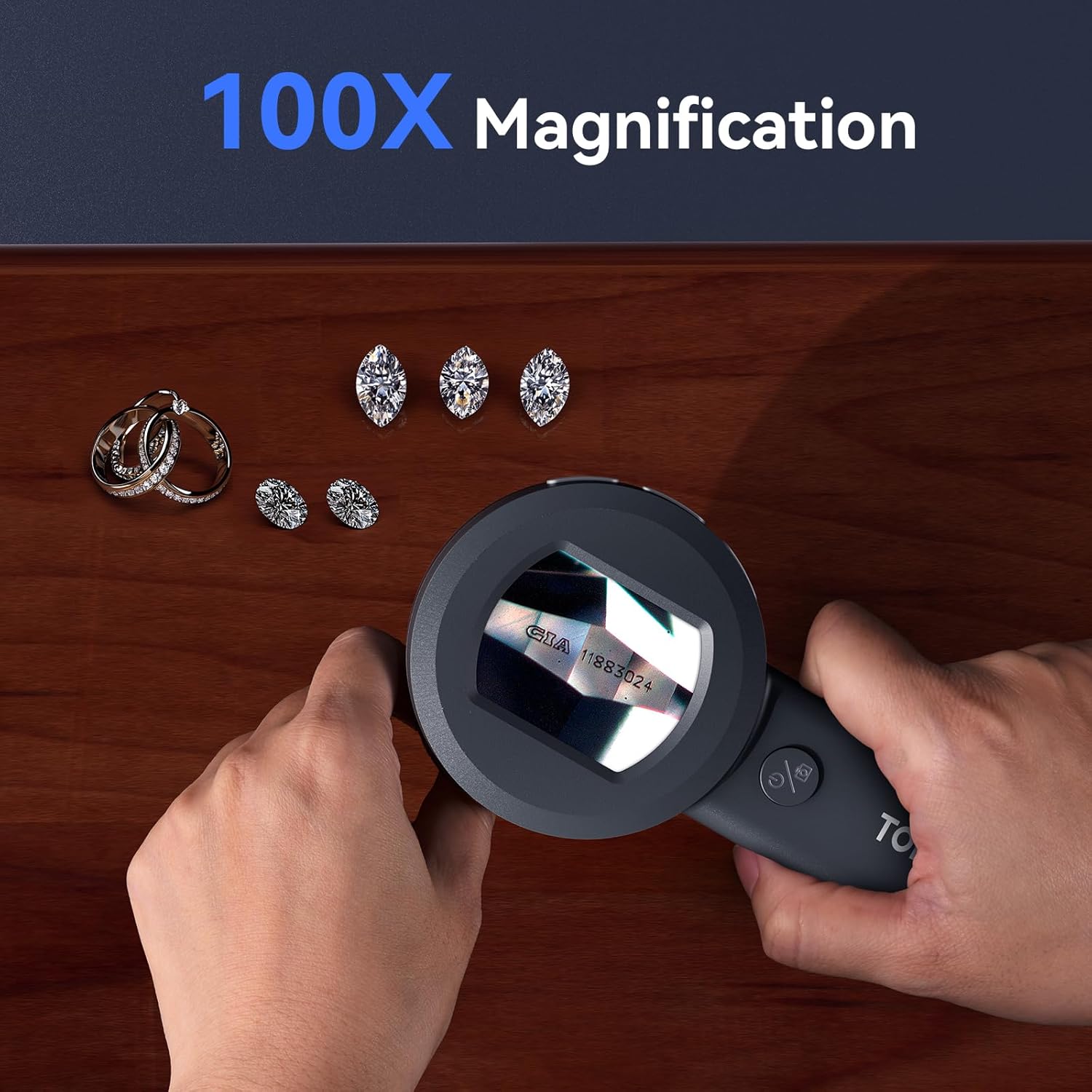 Цифровой портативный микроскоп – обзор и цена Digital Magnifier Reading