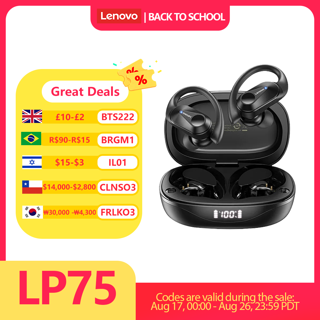 Оригинальные наушники Lenovo L – обзор и цена Earbuds Anc Wireless