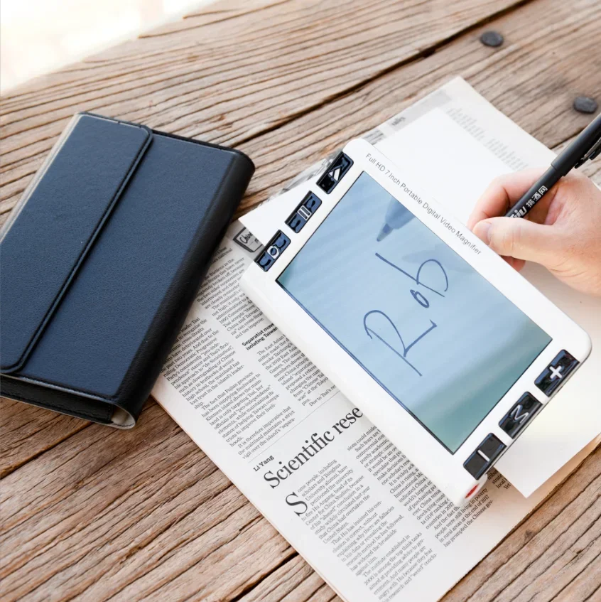 НОВЫЙ портативный электронный  – обзор и цена Digital Magnifier Reading